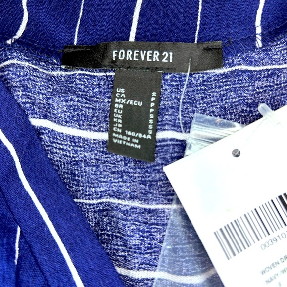 Forever 21 NWT stripped tie dress - Picture 4 of 5